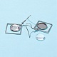 DIY Geometry Dangle Earrings Making Kit DIY-FS0002-82-2