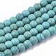 Synthetic Turquoise Beads Strands X-TURQ-S192-4mm-2-1