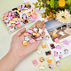 NBEADS 100 Pcs Stationery Theme Opaque Resin Cabochons CRES-NB0001-33-3