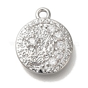 Латунные микро проложить кубического циркония подвески KK-U038-08P