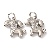 Латунные микро проложить кубического циркония подвески KK-P308-57P