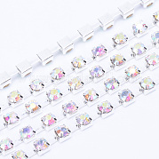 Цепочки из стразов CHC-T004-SS16-02S