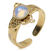 Opalite палец кольца RJEW-U027-05G-10