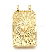 Подвески прямоугольника латуни KK-S508-03C-G
