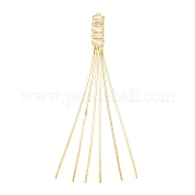Латунные цепочки кисточки большие подвески KK-P228-33G