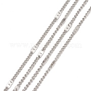 Цепи Figaro из нержавеющей стали 304 CHS-N002-03P