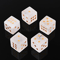 Кубики из натурального кварцевого кристалла с резными кубиками&nbsp;T144-07D