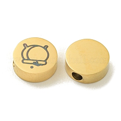 Хеллоуин бусины из нержавеющей стали 304 STAS-U017-01G-I