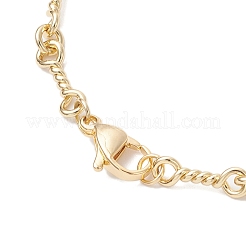 Браслеты из латунных звеньев для женщин BJEW-JB12574