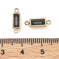 Geburtsstein-Anhänger aus Edelstahl 304 mit Strassbesatz&nbsp;STAS-L022-576G-11