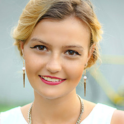 150 шт. 3-х цветные подвески из сплава в тибетском стиле&nbsp;TIBEP-FW0001-02