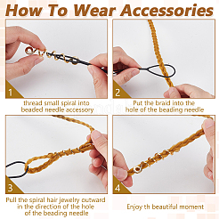 44 шт. бусины для дредов из сплава и алюминия FIND-ME0002-53