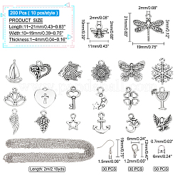 Kits de fabrication de bijoux en métal à faire soi-même&nbsp;DIY-AR0001-42