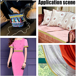 16 м металлизированная кружевная отделка OCOR-GF0003-24B