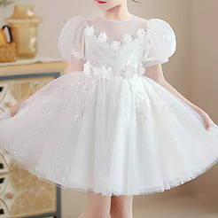 Кружевная отделка из полиэстера и шифона OCOR-WH0007-02