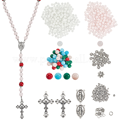 Наборы для самостоятельного изготовления четок из бусин&nbsp;DIY-SC0031-47