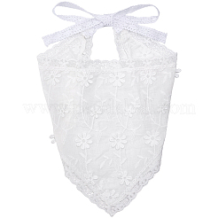1 bandeau foulard triangulaire en dentelle&nbsp;AJEW-CY0001-62A