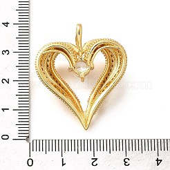 Латунные микро проложить кубического циркония подвески KK-B128-07G