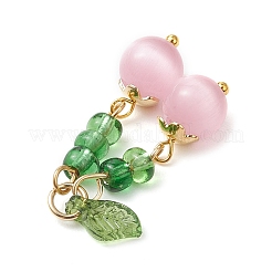 9 шт. подвески кошачий глаз PALLOY-JF04081