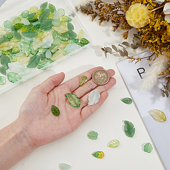 120 шт. 12 стиля подвесок ручной работы из лэмпворка и стекла&nbsp;GLAA-DR0001-10