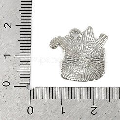 Новогодняя тема сплава эмали подвески ENAM-Z020-02E