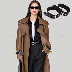 Держатели рукавов рубашки из искусственной кожи AJEW-WH0314-509