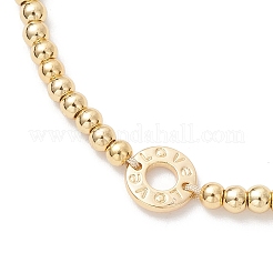 3 шт. латунные круглые бусины BJEW-JB12888