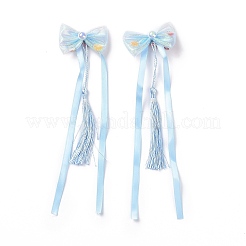 Заколка для волос из кожи аллигатора с бантом&nbsp;PHAR-D013-03D