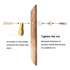 Ручка шкафа из искусственной кожи DIY-WH0258-81E