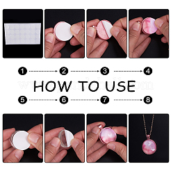 Пластиковые наклейки толщиной 0.25 мм. DIY-CA0004-23