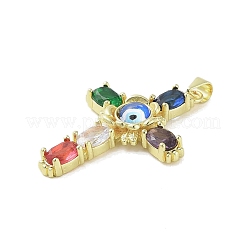 Настоящая 18-каратная позолоченная латунь со стеклянными подвесками&nbsp;KK-A209-16G