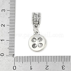 Подвеска из латуни с покрытием из латуни в европейском стиле KK-R200-11AS