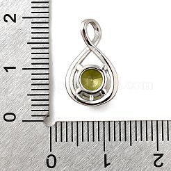 925 Sterling Silber Pavé-Anhänger mit Zirkonia&nbsp;STER-V001-03P-08