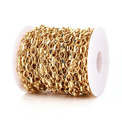 Латунные цепи с ромбическими звеньями&nbsp;CHC-T018-44G