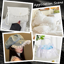 2 м шелковая плиссированная кружевная лента&nbsp;OCOR-CY0001-11A