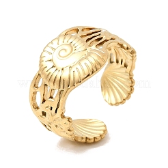 Кольца-манжеты из нержавеющей стали 304 для женщин&nbsp;RJEW-K313-15G