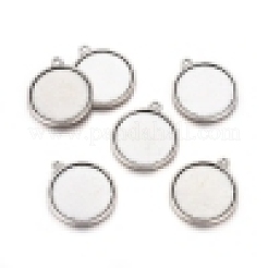 Сеттинги для кулона ( кабошона ) тибетского стиля TIBEP-LF1653YKG-AS-FF