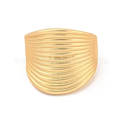 Anillos ajustables de aleación de oro mate para mujer&nbsp;LS-RJEW-K260-07C