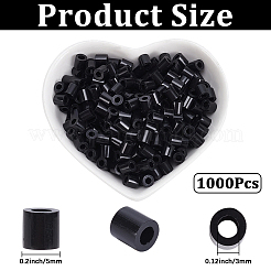 1000 Stück PE DIY Schmelzperlen Bügelperlen Nachfüllungen&nbsp;DIY-SP0006-83D