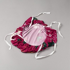 Рождественский чехол на стул из полиэстера AJEW-WH20009-27A