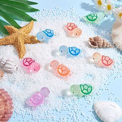 Decorazione display tartaruga in resina luminosa 48 pz 6 colori&nbsp;JX881A