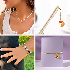 8 шт. 4 стиля эмалевых подвесок из нержавеющей стали 304&nbsp;STAS-TA0003-36