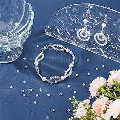 2 нити бусины из натурального кварцевого кристалла G-NB0005-04