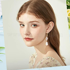 5 нитка прозрачные стеклянные бусины нити GLAA-HY0001-38