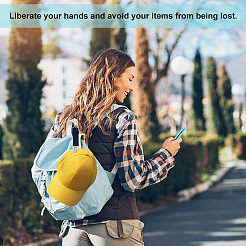 Ahademaker 5 шт. 5 цвета полиэстер ремешок держатели листов AJEW-GA0004-73