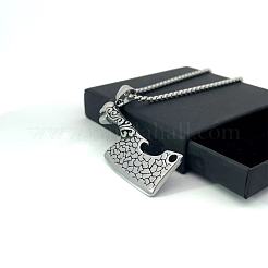 Ожерелья из нержавеющей стали в форме ножа для мужчин и женщин OP6090