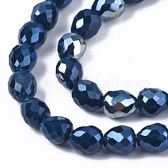 Chapelets de perles en verre opaques&nbsp;EGLA-T008-16A