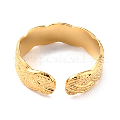 Anelli in acciaio inossidabile 304 placcati ioni (ip)&nbsp;RJEW-L102-29G