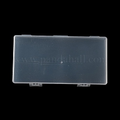 (распродажа с дефектом: поцарапанные) пластиковые контейнеры для бусин с решеткой CON-XCP0001-26