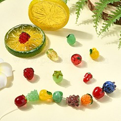 16шт 16 стиля ручной работы бусины лэмпворк&nbsp;LAMP-CJ0002-78